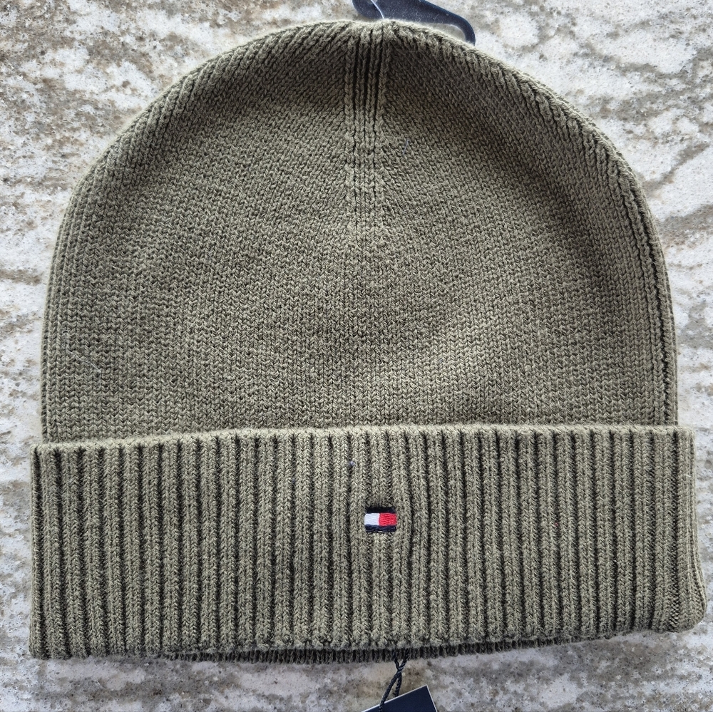 Tommy Hilfiger Knit Beanie Cap New